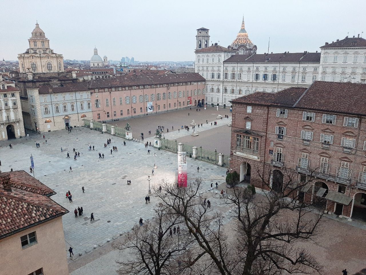 Piazzetta Reale - From Palazzo Madama, Italy