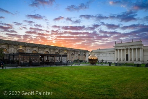 Braccio Nuovo - From Courtyard of the Pigna, Vatican City