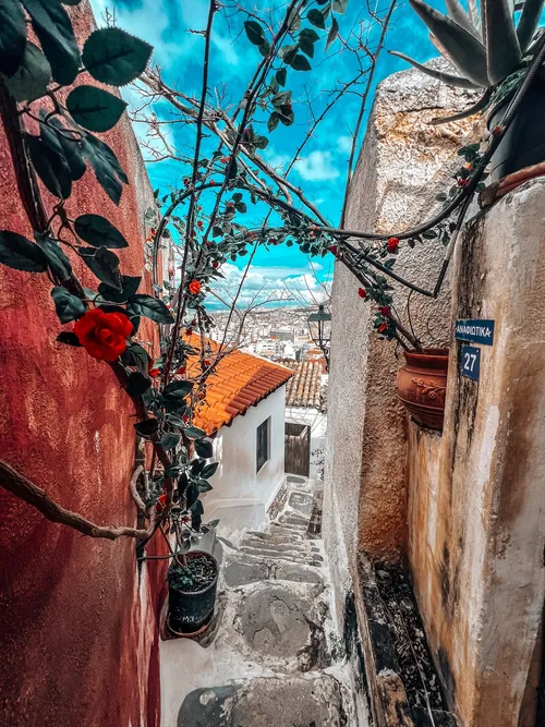 Anafiotika street - Greece