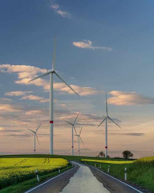 Wind Farm - Aus L465 Route, Germany