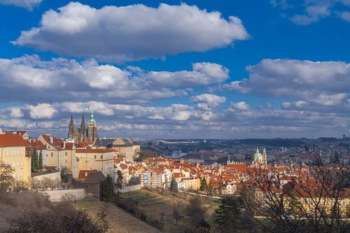 Prague Castle & Old town - Desde View of Entire Old Town, Czechia