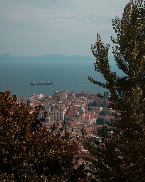 Napoli - Från Giardini pensili, Italy