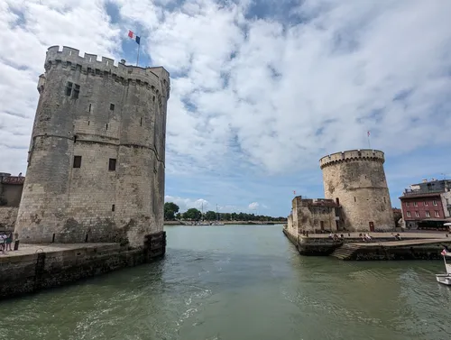 Chain Tower - From Vieux Port de La Rochelle, France