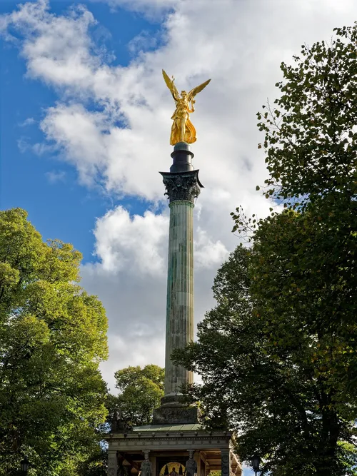 Friedensengel - Aus Brunnen beim Friedensengel, Germany