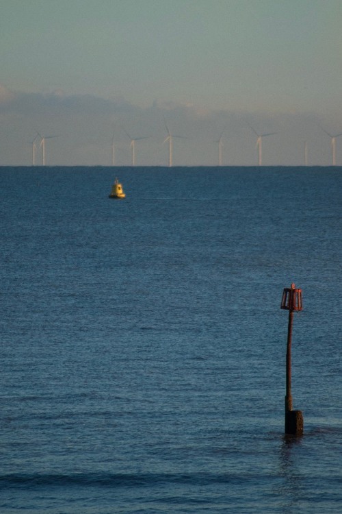 Pier Towers - From Withernsea Beach, United Kingdom