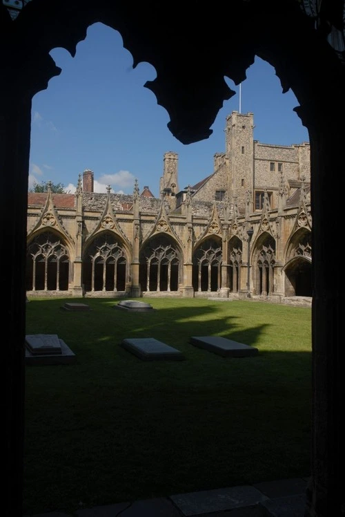 Canterbury Cathedral - Aus Courtyard, United Kingdom