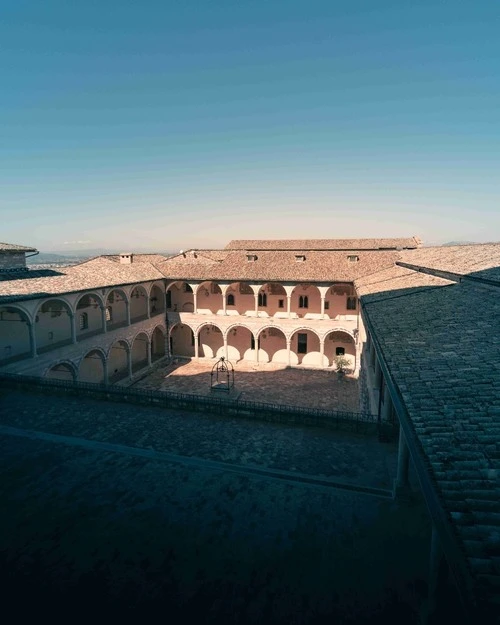 Basilica di San Francesco - From Courtyard, Italy