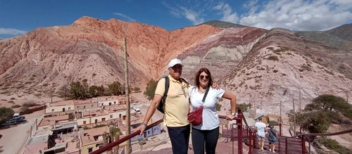 Cerro de Siete Colores - From Cerro El Porito, Argentina