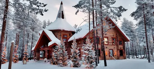 Mrs. Santa Claus Christmas Cottage - Finland