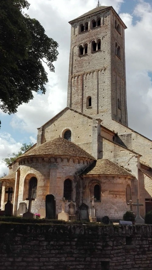 Saint Martin Church - From Au Bourg, France