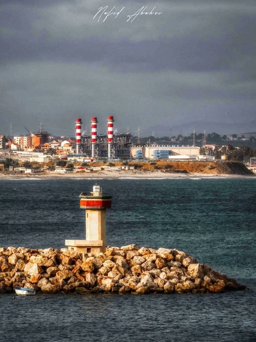 Cap Djinet Power Plant - から Port Cap Djinet - Boumerdes, Algeria