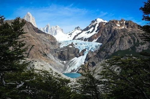 Glaciar Piedras Blancas - From Mirador, Argentina