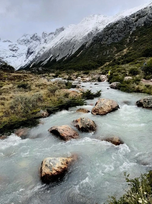 Río Larsiparsabk - Desde South Point, Argentina