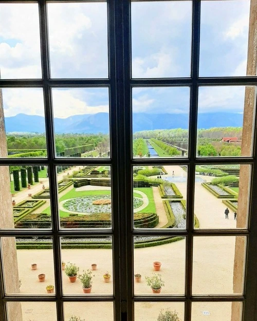 Reggia Venaria - From I giardini falla finestra, Italy