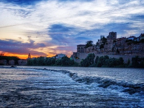 Duero River - From Azud de las Aceñas de Olivares, Spain