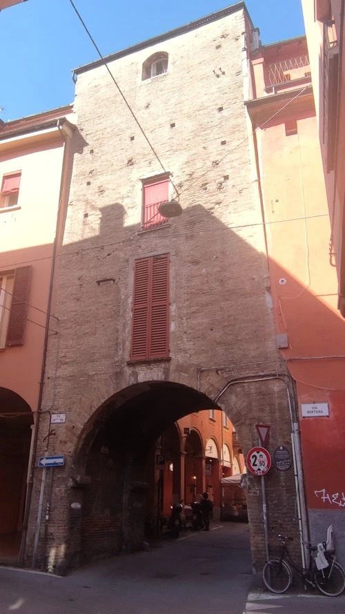 Torresotto di Porta Govese - From Via Piella, Italy