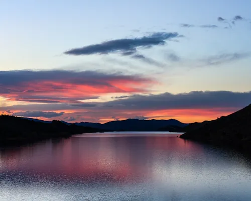 Horsetooth Reservoir - Aus Stop Dam, United States