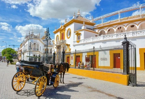 Plaza de Toros de la Real Maestranza de Caballería de Sevilla - From Outside, Spain