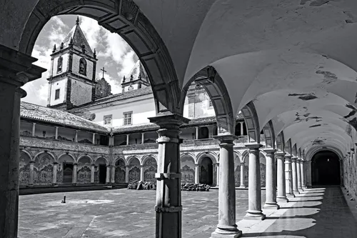 Church and Convent of San Francisco - From Courtyard, Brazil