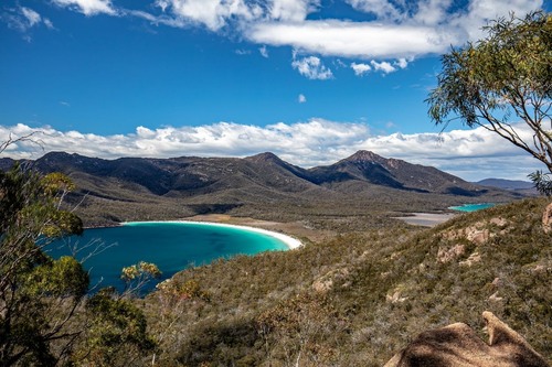 Wineglass Bay - 从 Wineglass Bay Lookout, Australia