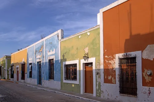 Casas de Campeche - Aus Calle 63, Mexico