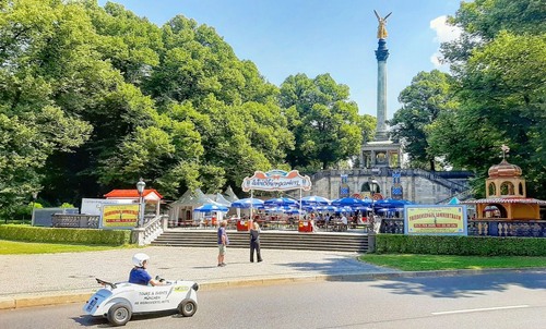 The Goddess of Victory - Aus Luitpoldbrücke, Germany