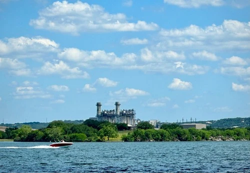 Ferguson Power Plant - From Lakeview Park, United States