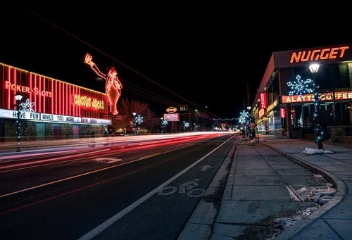 Carson City strip - From Across from cactus Jacks, United States