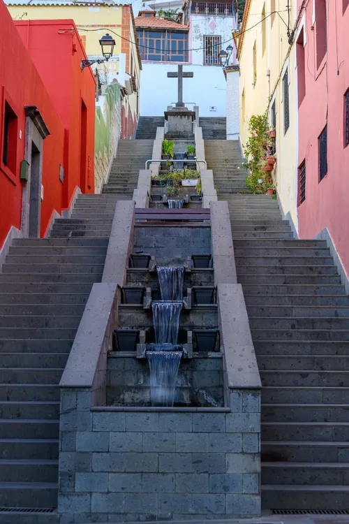 Water steps - Calle de la Diputación - Spain