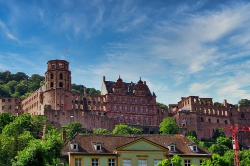 Schloss Heidelberg - From Am Hackteufel, Germany