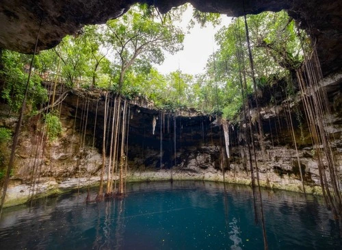 Cenote Secreto Maya - से Platform, Mexico