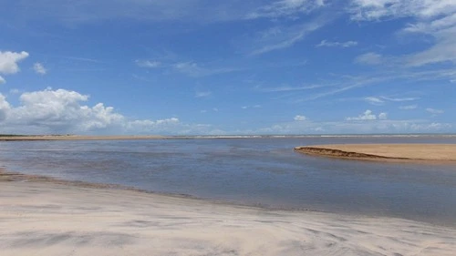 Foz do Rio Itaúnas - Brazil