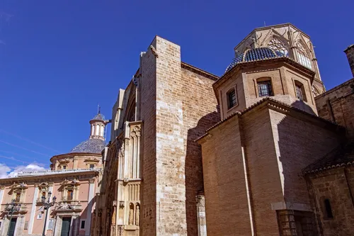 Valencia Cathedral - Aus Carrer del Micalet, Spain