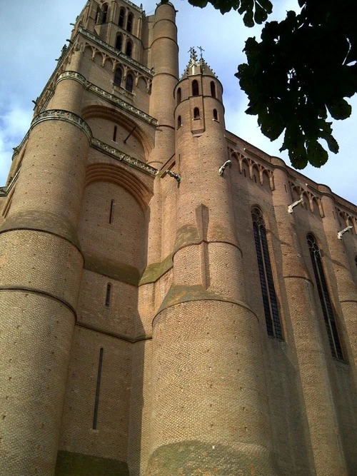 Albi Cathedral - From Général Sibille Street, France