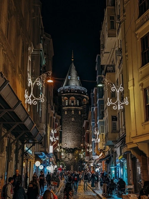 Galata Tower - From Galata Tower Photo spot, Turkey