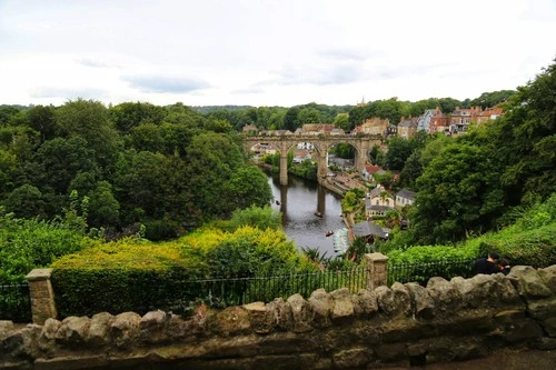 Knaresborough Viaduct - From Knaresborough Castle, United Kingdom