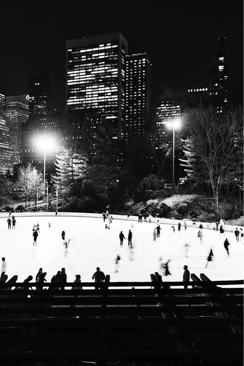 Wollman Skating Rink - From Central Park, United States