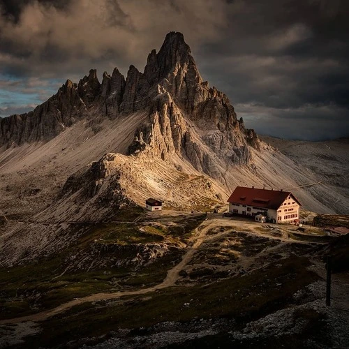 Monte Paterno - From Path, Italy