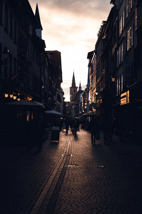 Strasbourg - Desde Grand Rue, France