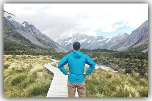 Hooker Valley - Desde Trail, New Zealand