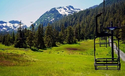 Summer Ski Lift - Aus Eagle Crest Ski Resort, United States