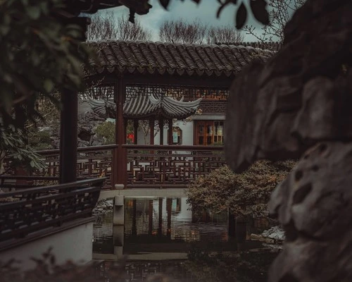 Lan Su Chinese garden - United States