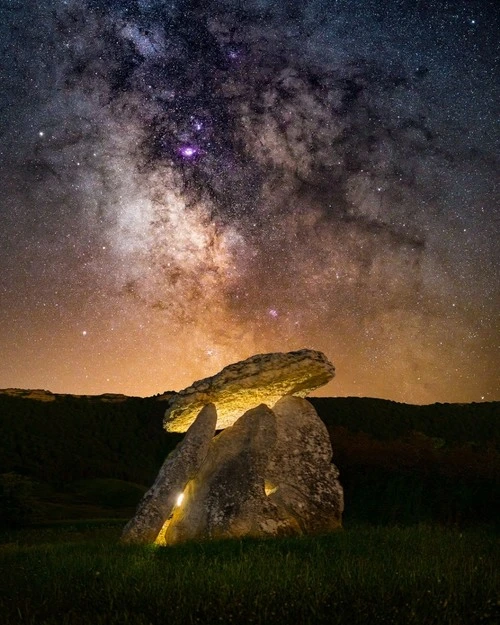 Dolmen de Sorginetxe - 从 Parking, Spain