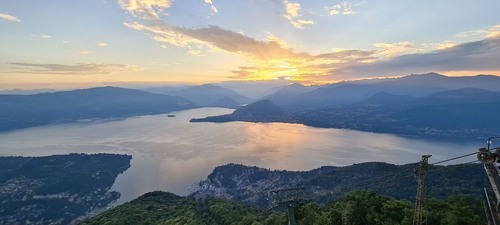 Lago Maggiore - Desde Poggio Sant'Elsa - Pizzo dell'Orsera, Italy