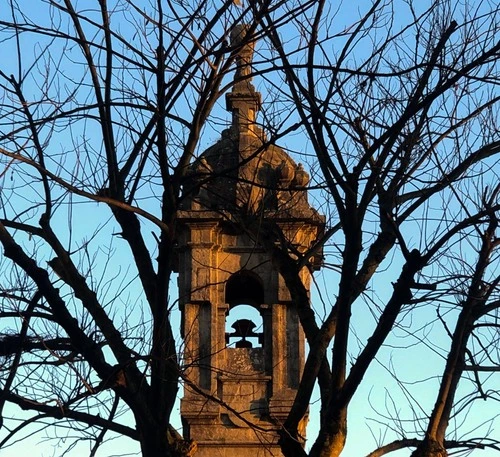 Iglesia de San Félix de Solovio - から Praza San Félix, Spain