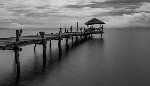 Pier - Tól től Ronco Beach, Philippines