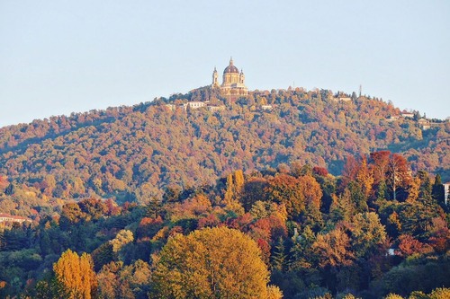 Basilica di Superga - From Lungo Po / Via Friedrich Nietzsche, Italy