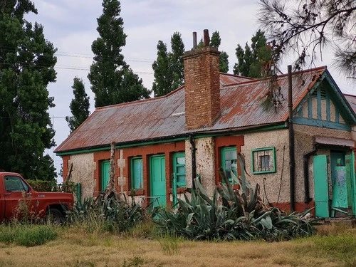 Antigua estación de tren - Argentina