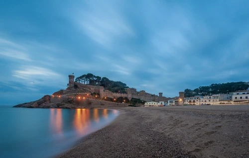 Tossa Castle - Aus Playa Grande, Spain