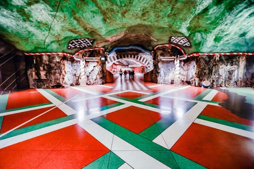 Kungsträdgården - Des de Stockholm Subway, Sweden